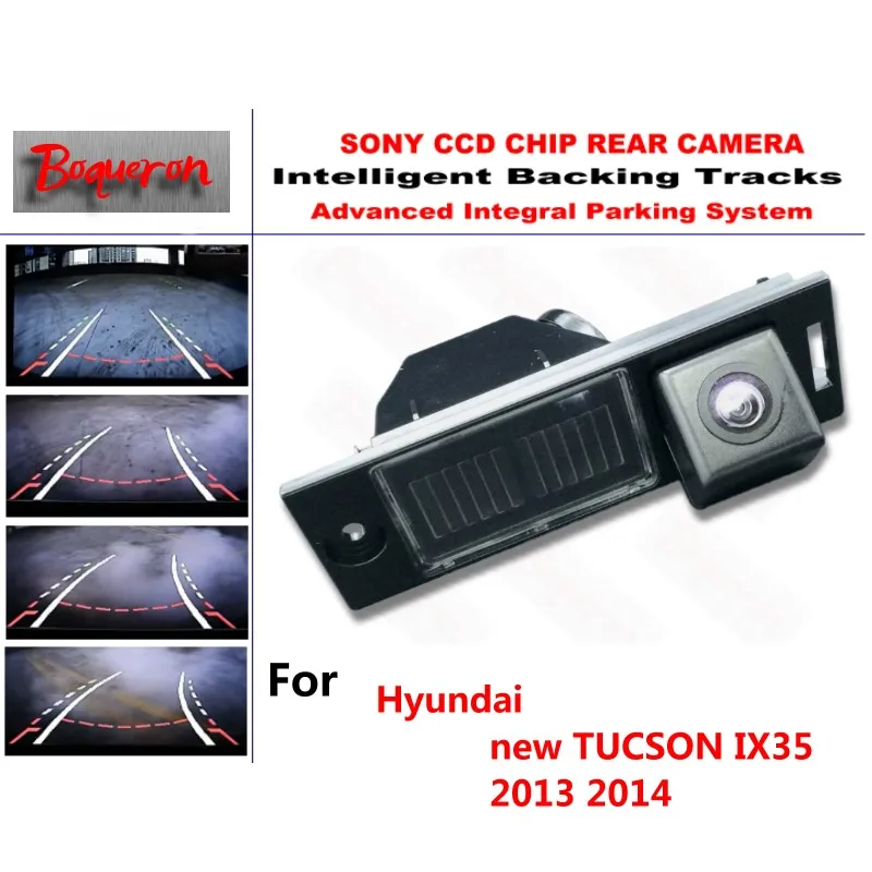 

for Hyundai new TUCSON IX35 2013 2014 CCD Car Backup Parking Camera Intelligent Tracks Dynamic Guidance Rear View Camera