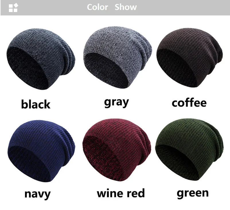 Xlamulu, вязаная шапка, зимние шапки для мужчин, Skullies Beanies, шапка, женская шапка, s, Мужская теплая мешковатая шапка, маска, теплые женские шапки, шапки, шапка