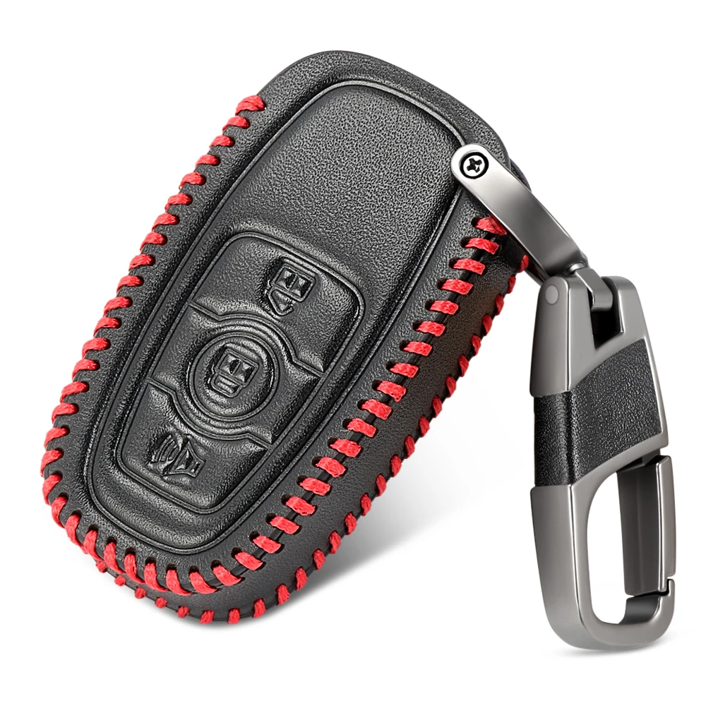 Классический дизайн чехол для автомобильного ключа из натуральной кожи Great Wall Haval