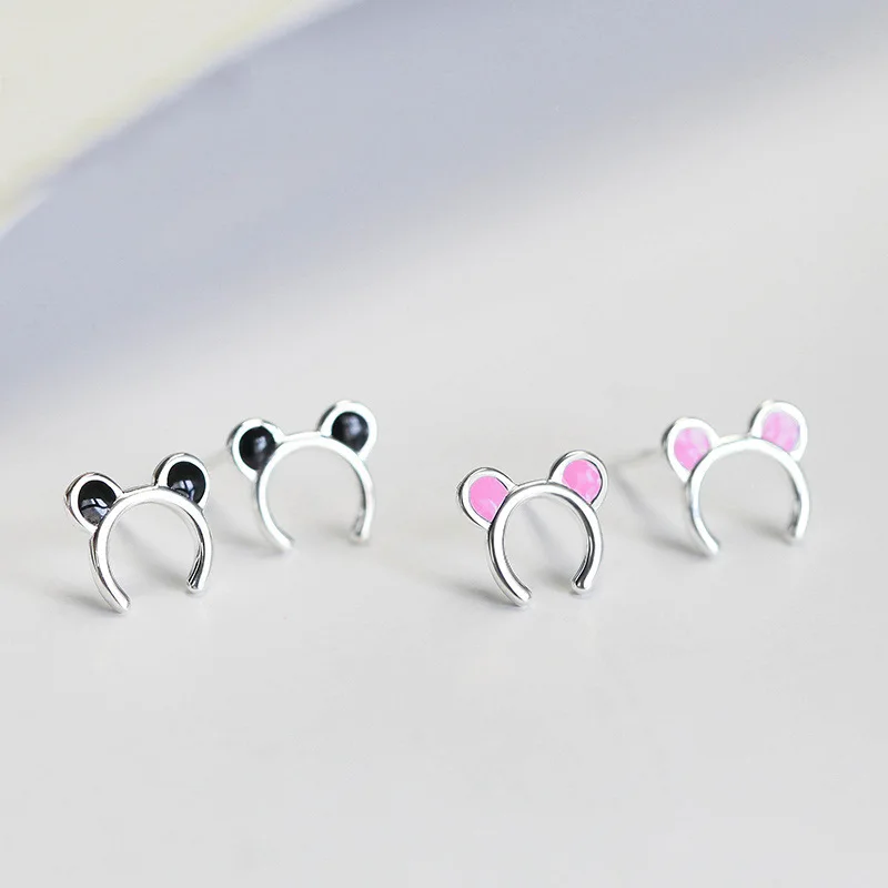 Модные ювелирные изделия серьги Микки Маус с милыми мультяшными комиксами