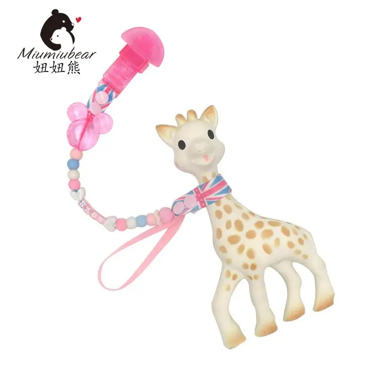 Детская цепочка для соски с бусинами на заказ|pacifier clips|dummy clipscustom pacifiers |