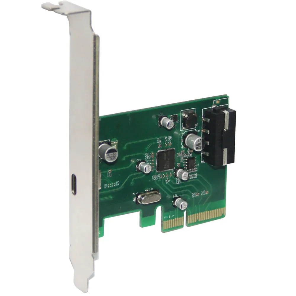 Преобразователь PCI Express x4 на USB 3 1 10 Гбит/с | Компьютеры и офис
