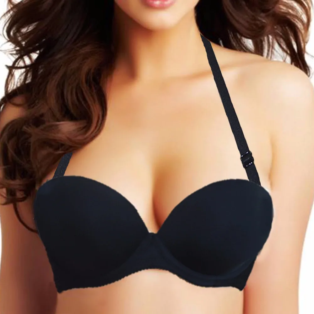 Ladies Secret, обнаженные, черные, белые, самоклеющиеся, волшебные, гладкие, пуш-ап, Бюстгальтеры без бретелек, бесшовные, новинка 70 75 80 85 90 A B C D