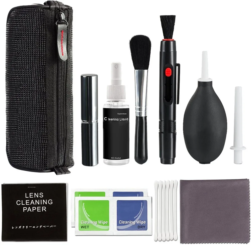 Professional DSLR Lens Camera Cleaning Kit / Spray Bottle Pen Brush Blower p45 | Электроника