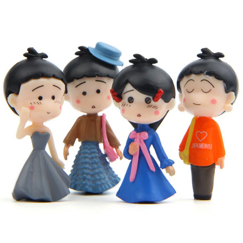 

4 шт. романтические фигурки влюбленных, игрушка для свадьбы, сделай сам, для мальчиков и девочек, миниатюрные куклы, пара, сказочный сад, укра...