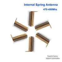 470mhz phosphor bronze spring antenna 2dbi internal pcb motherboard soldering 10pcsbatch