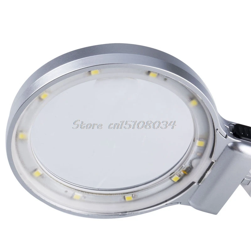 

Helping Hand Clip LED Magnifying Soldering Iron Jewelry Stand Lens Magnifier W S08 Wholesale&DropShip