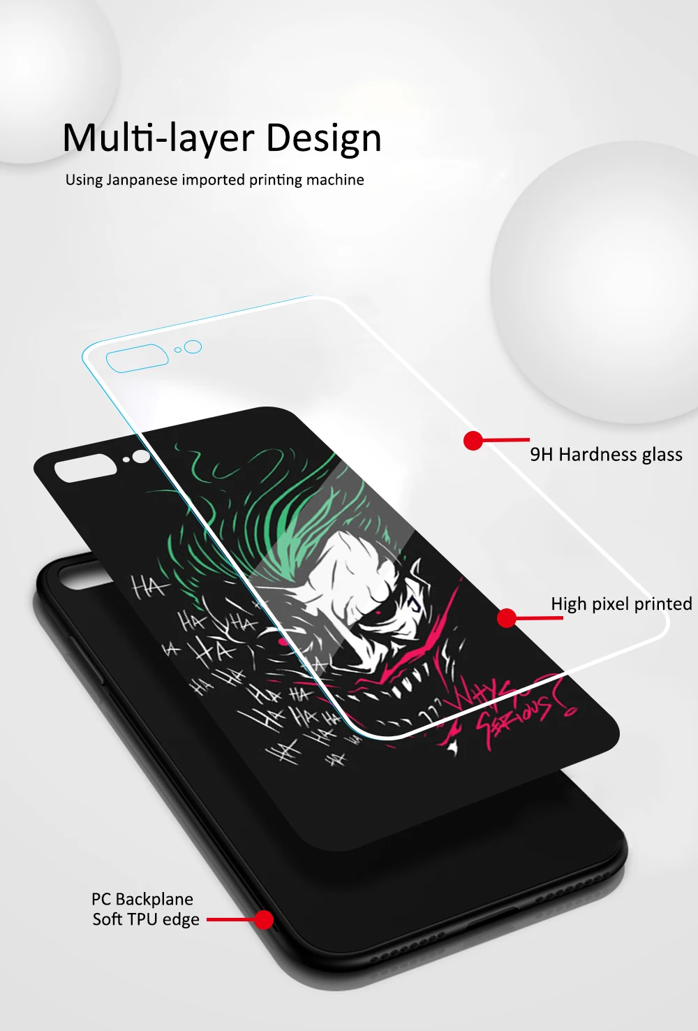 Case for Huawei honor play Glass back honor 10 lite the joker case for Huawei honor 8x max 9 10 20 20i v9 v10 v20 play note 10