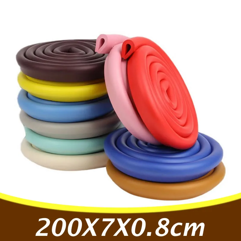 2 м детские защитные Угловые накладки на края мягкая настольная детская Защитная