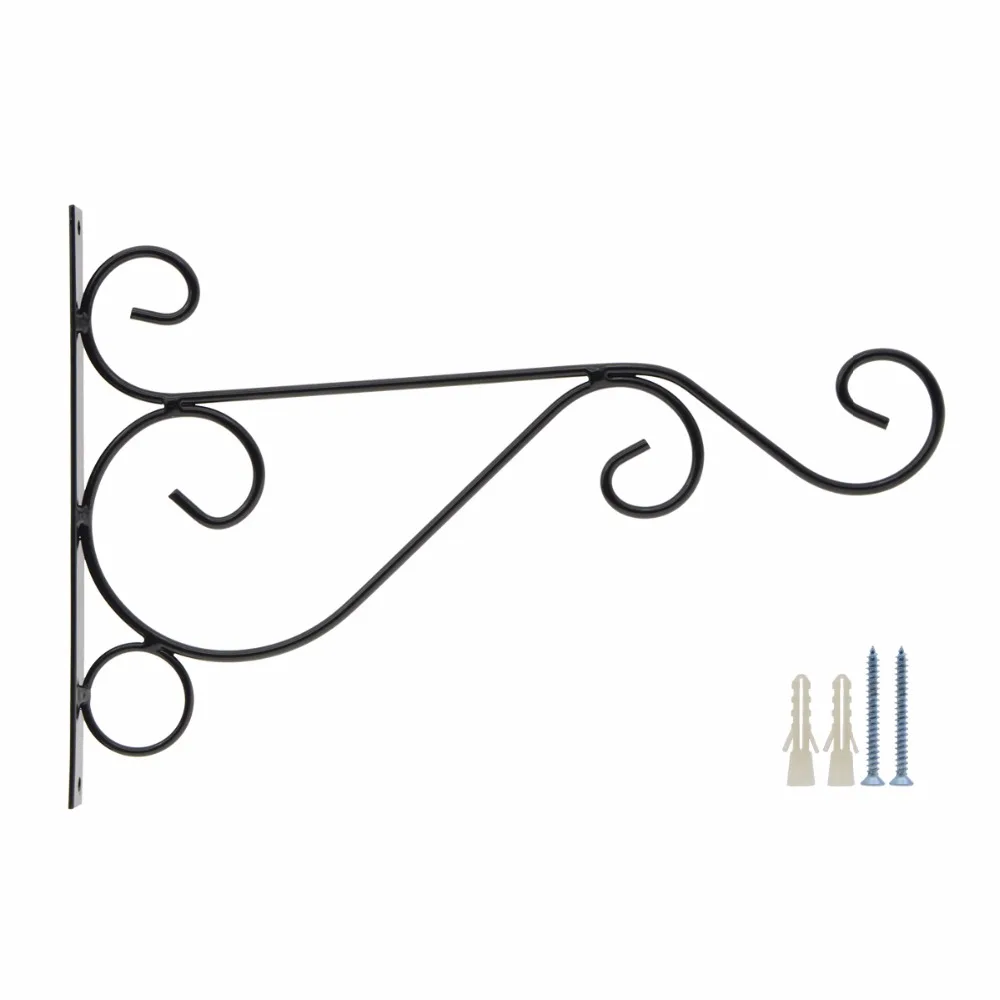 5 шт. Европейский Стиль Настенный Держатель для кашпо Железный цветочный горшок