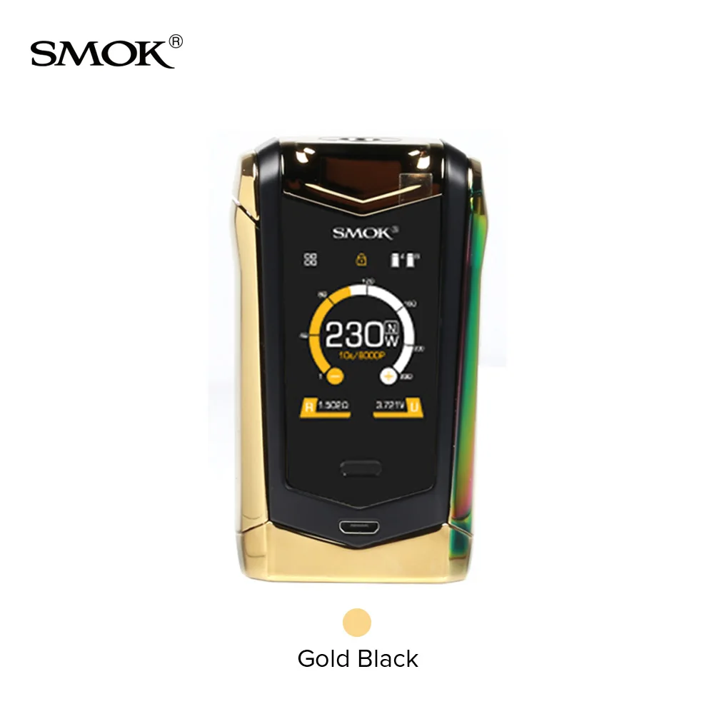 Оригинальный SMOK Species 230 Вт бокс мод с сенсорным экраном TC Vape MOD питается от 2