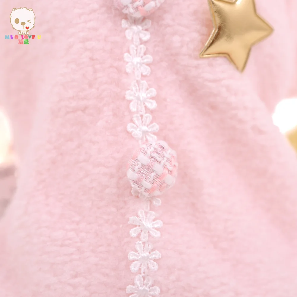 Kawaii зимняя одежда для собак четыре фута домашних животных Chiwawa jorkie Bomei толстовки