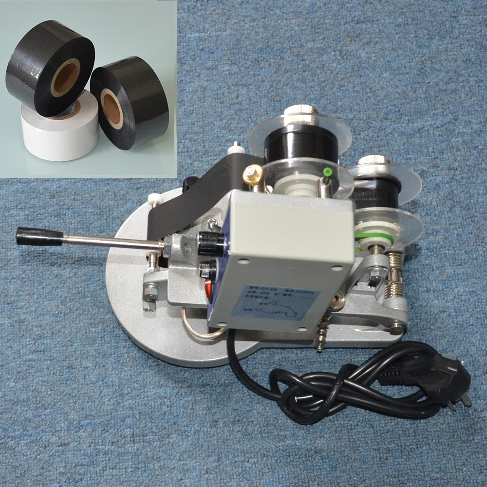 

Manual type date code printer machine for plastic packaging bags