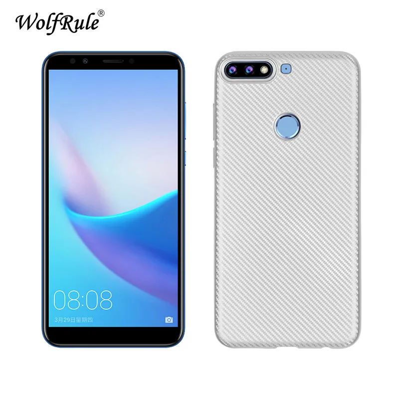 WolfRule Case Huawei Honor 7C Pro Cover Luxury Full Protection Soft TPU For 7c Shell Y7 Prime 2018 5.99 |