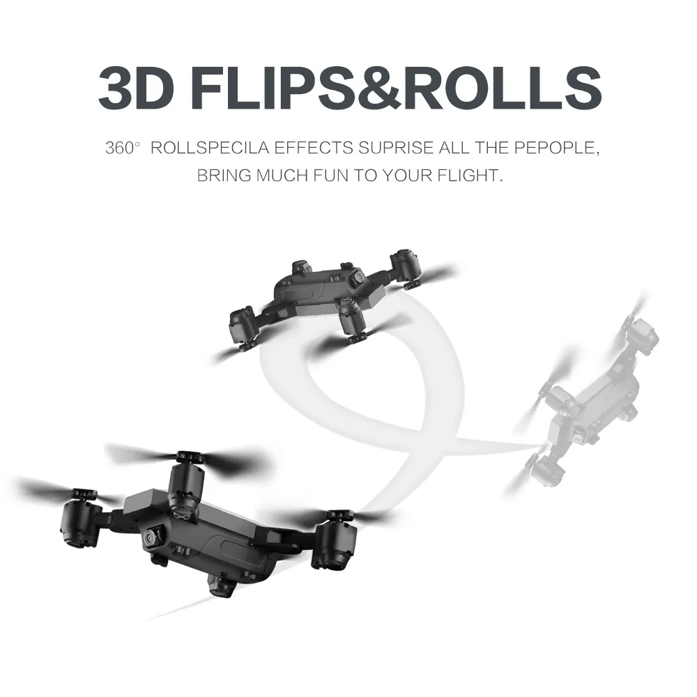 Горячая Распродажа Дрон с HD 1080P Wi Fi камерой Квадрокоптер зависающий FPV