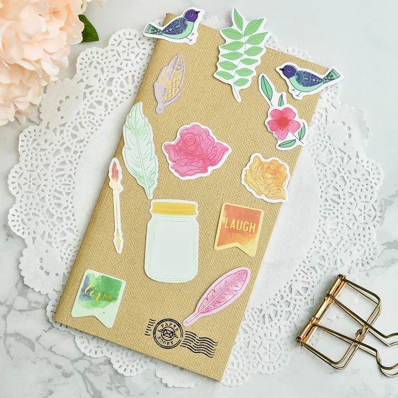 KSCRAFT Tell Your Story Paper Cardstock Die Cut Stickers for DIY Scrapbooking/photo album Decoration Card Making Crafts | Дом и сад