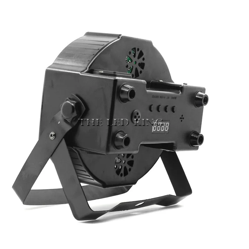 25 углов большой объектив 7x12 Вт светодиодный прожектор Par RGBW 4 в 1 плоский par dmx512
