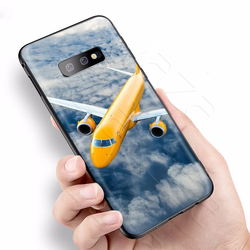 Lavaza самолета Fly путешествия облака самолет чехол для Samsung Galaxy Note 10 плюс A10 A30 A40 A50 A70