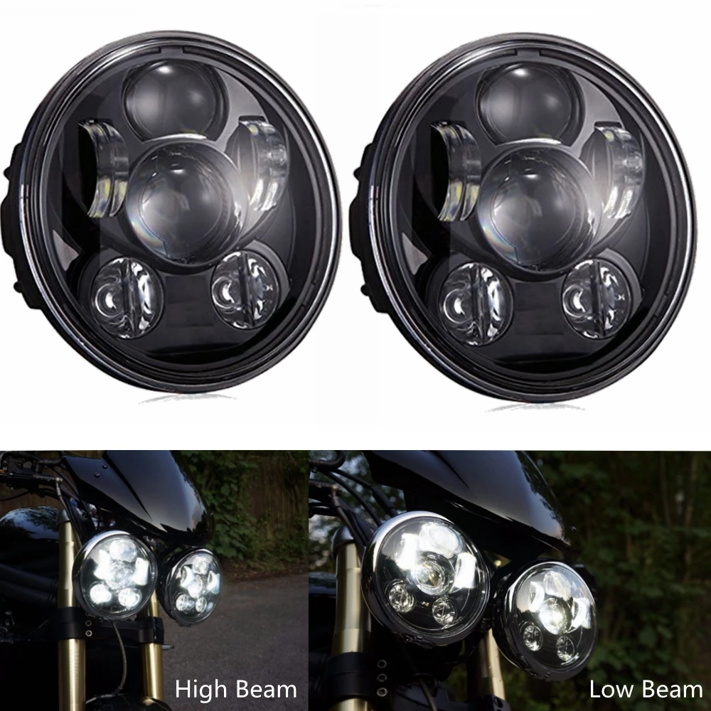 2 шт. 5,5" фара для Triumph speed/Street Triple, T509, 955, Rocket 3, speed 4, светодиодный налобный фонарь