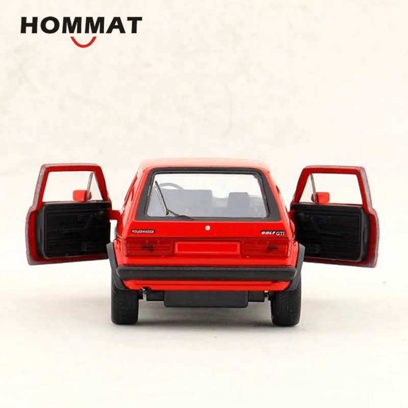 HOMMAT имитация Welly масштаб 1:36 Гольф I GTI классическая модель автомобиля Литые и