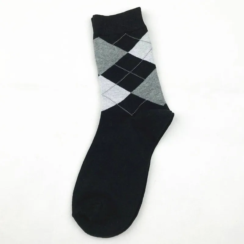 VERIDICAL, 5 пар/лот, мужские носки, хлопок, Ромб, harajuku, носки для отдыха, хорошее качество, meias masculino werk sokken calcetines meias