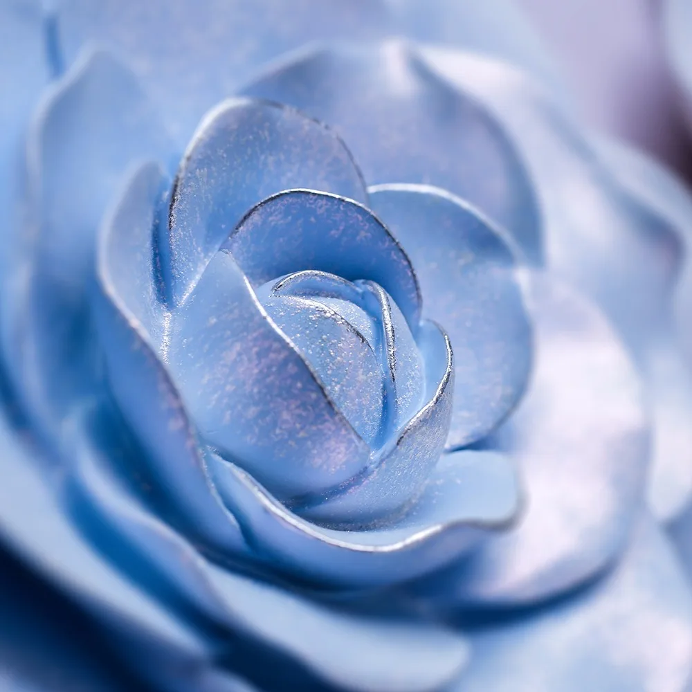 Роскошный тисненый 3D стерео настенный искусственный цветок украшение ремесла