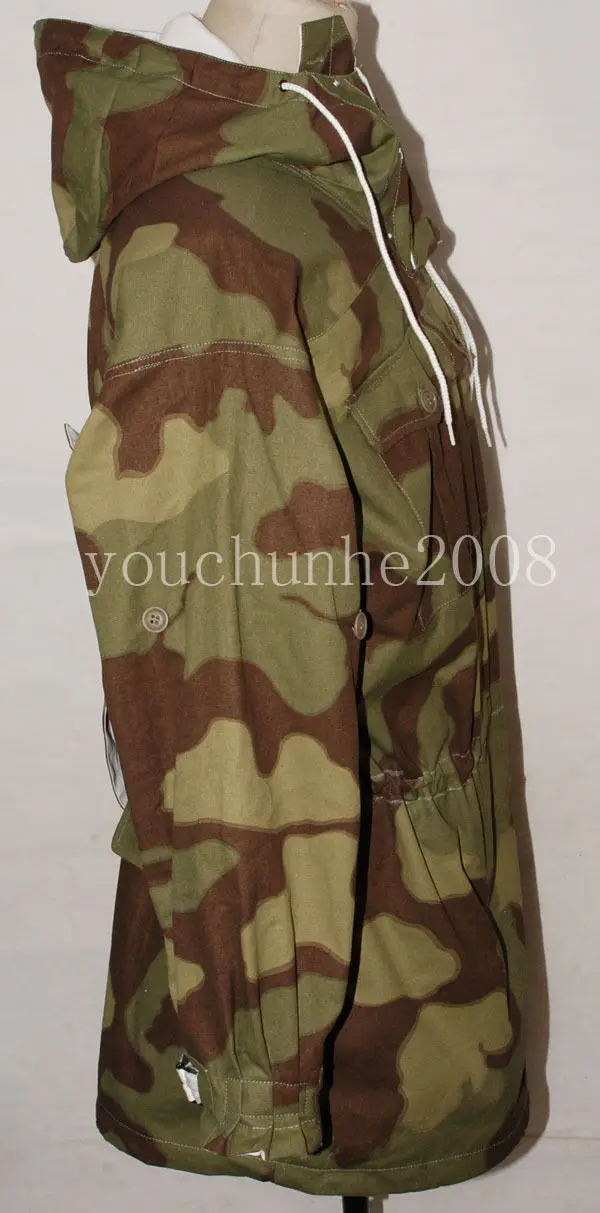 Немецкий Итальянский камуфляж Второй мировой войны и белый Реверсивный SMOCK