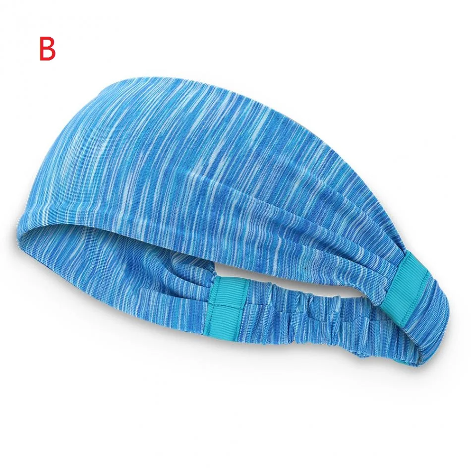 Горячая Распродажа Женская лента для волос при занятиях йогой эластичные