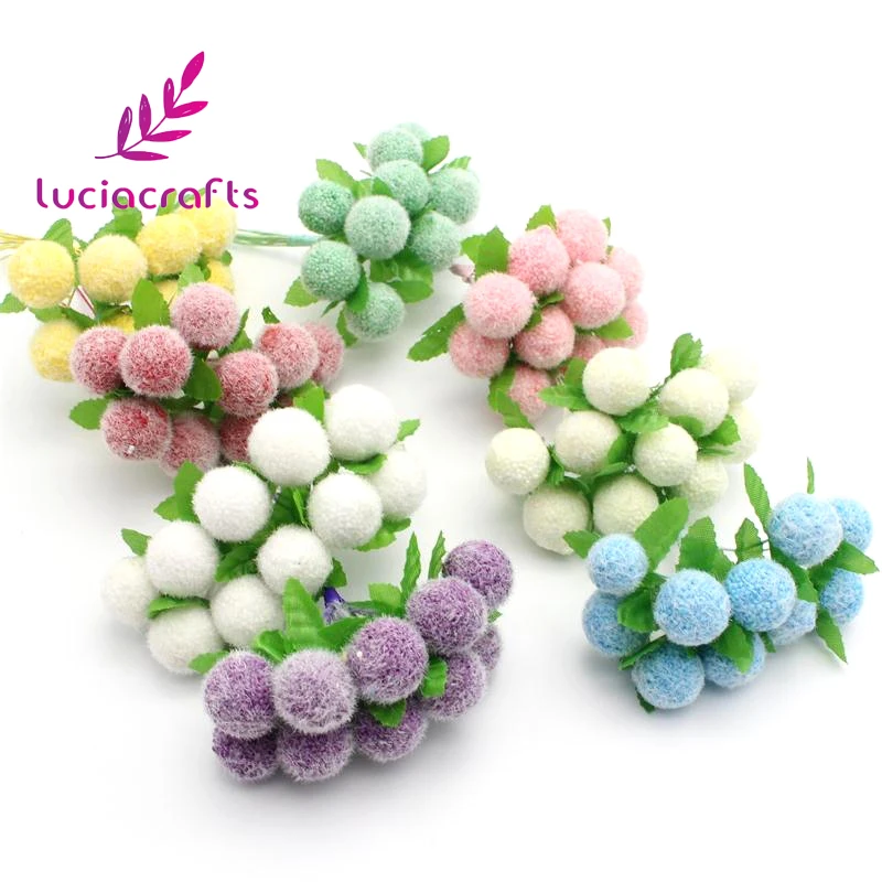 Lucia Crafts Искусственные цветы тычинки для свадебного декора венок товары рукоделия