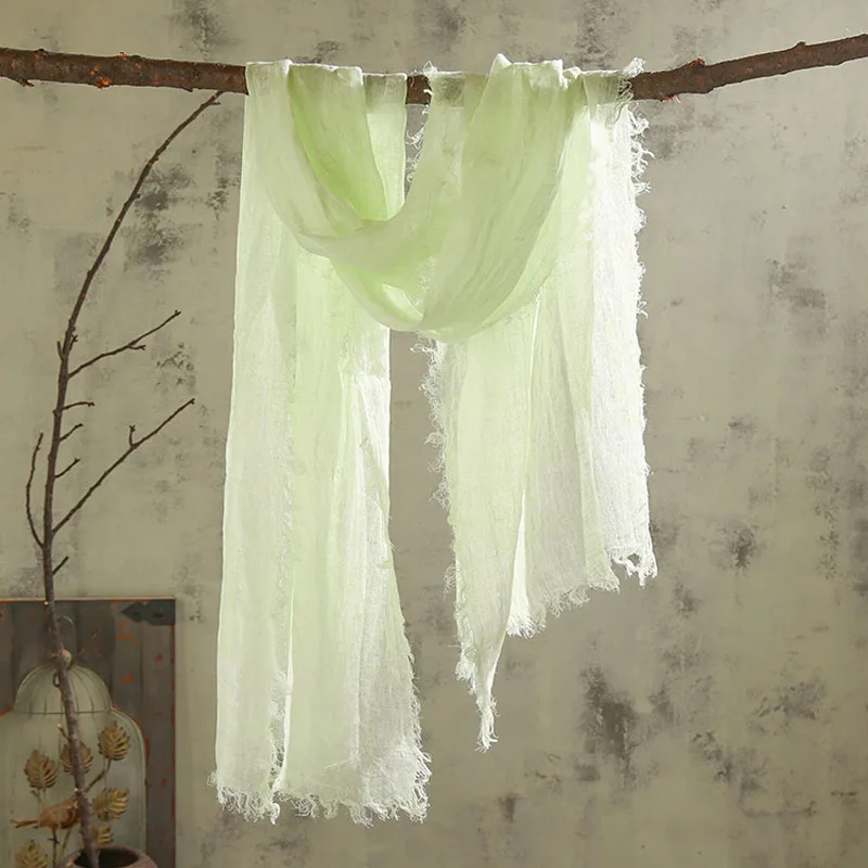 100% лен женские шарфы палантины женский полосатый шарф бренд бандана эшарп хиджаб