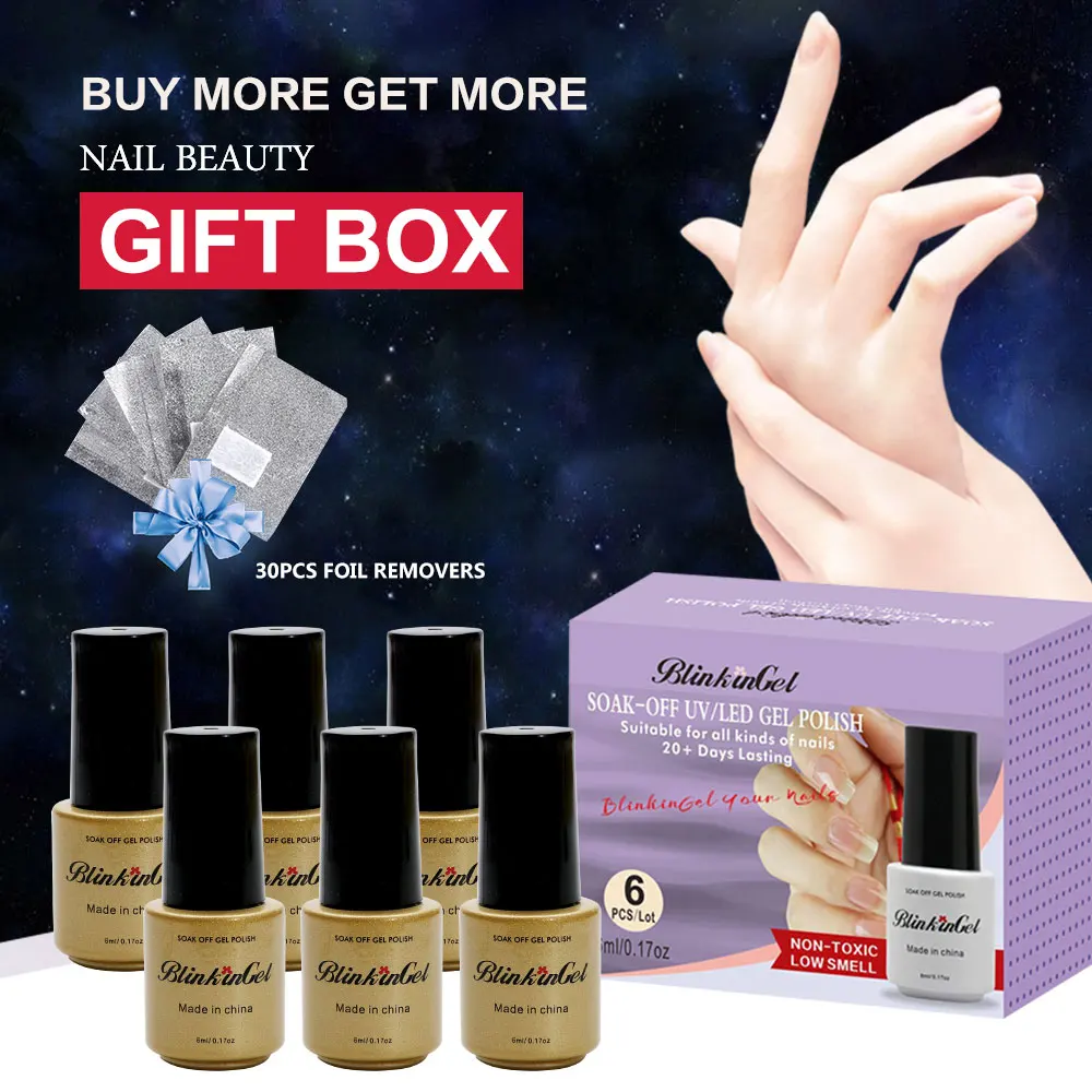 BlinkinGel 3pcs Mineral Top and Base Gel Primer Nail Polish Multi-Use &amp Coat Strengthen 6ml | Красота и здоровье