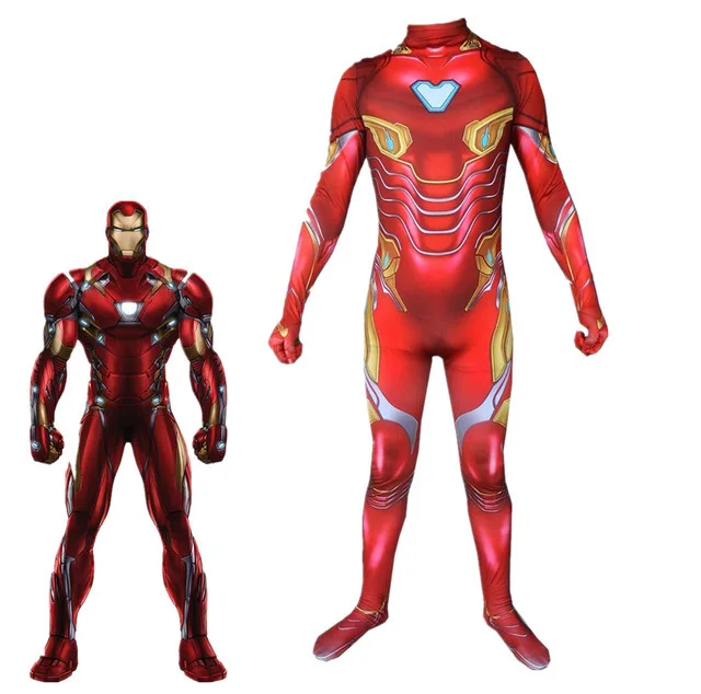 Детский костюм для костюмированной вечеринки Железный человек Тони Старк
