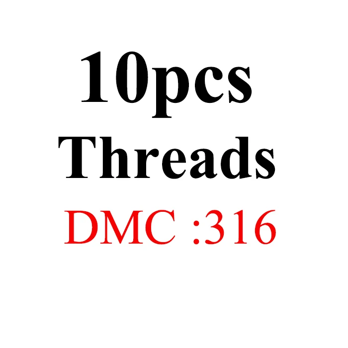 Снеговик, вышитая картина 1,2 м разноцветная опция DMC223-336 10 шт./Партия DIY Вышивка крестиком Хлопок Шитье, моток пряжи вышивка нить - Цвет: 1.2mthread-DMC316