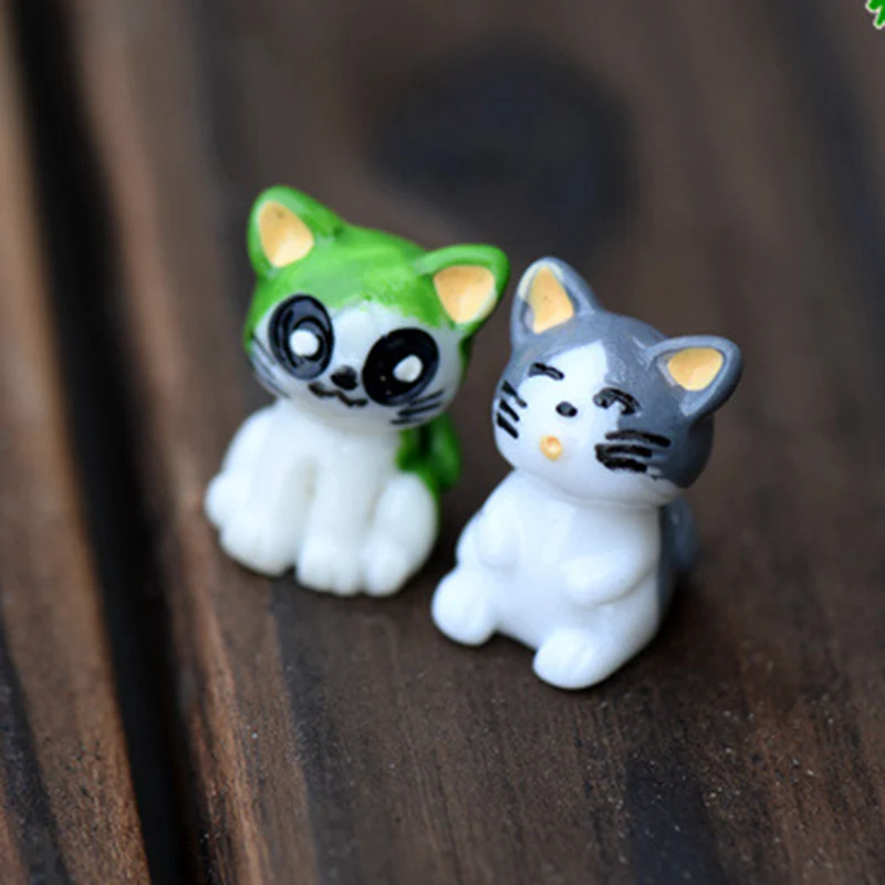 ZOCDOU 2 шт. дикий кот страй Кот Большой Глаз Канада Япония Корея DIY Котенок Модель