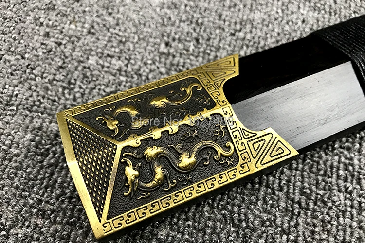 Бутиковый латунный нож с 8 боковыми лезвиями из дамасской стали|sword jian|knives knifesword