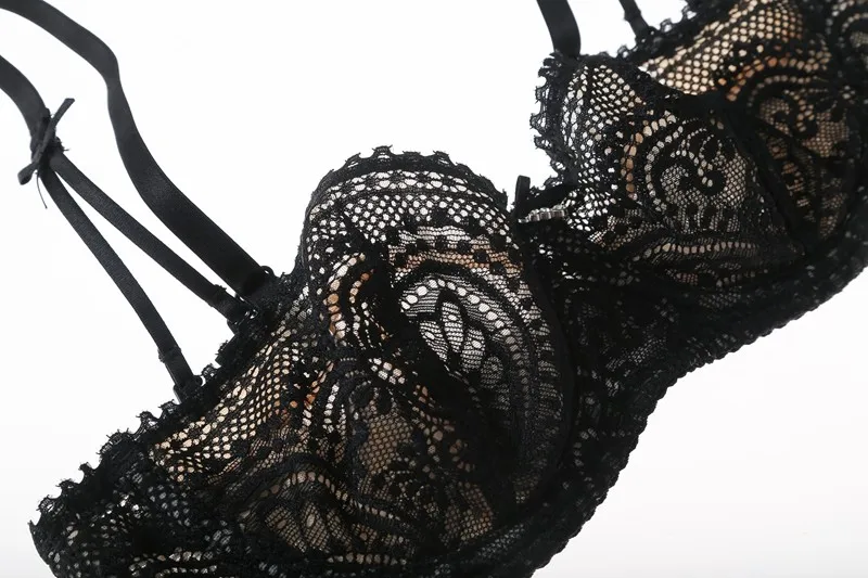 Милый женский кружевной бюстгальтер Mary сексуальный ультратонкий и короткие