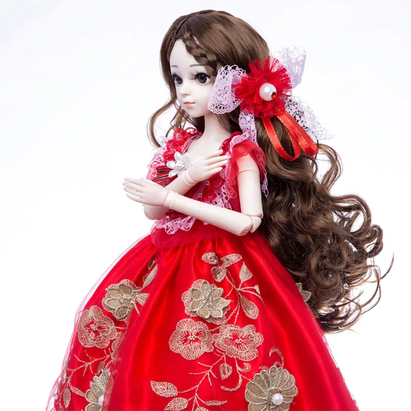 Принцесса Анна bjd кукла 1/3 60 см sd Набор Кукол DIY коллекция девушка подарок для