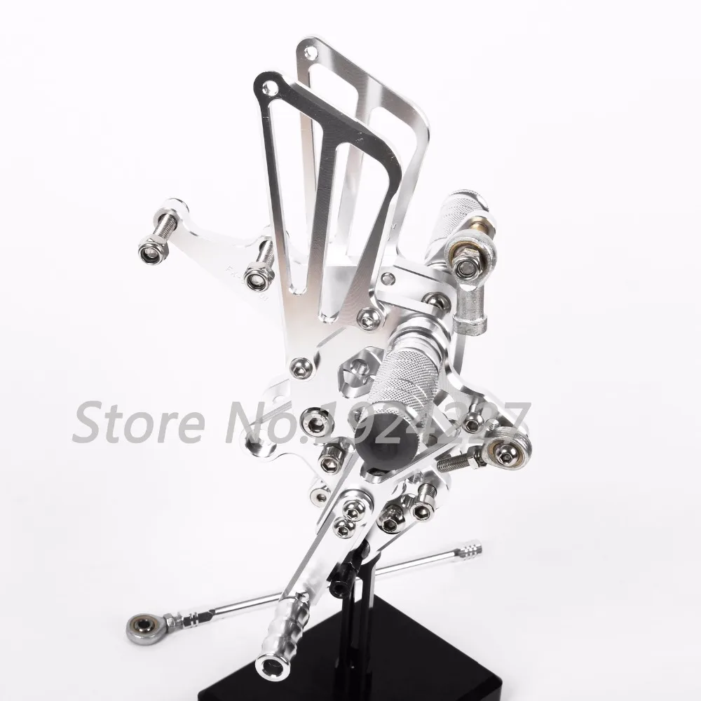 8 видов цветов CNC Rearsets для Triumph Daytona 675 2006-2014 задний комплект мотоциклетные