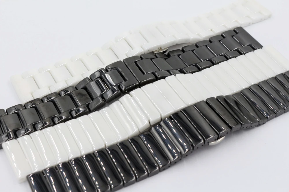 Ремешок URVOI для Samsung Galaxy Gear S3 R760 R77 керамический браслет с застежкой-бабочкой