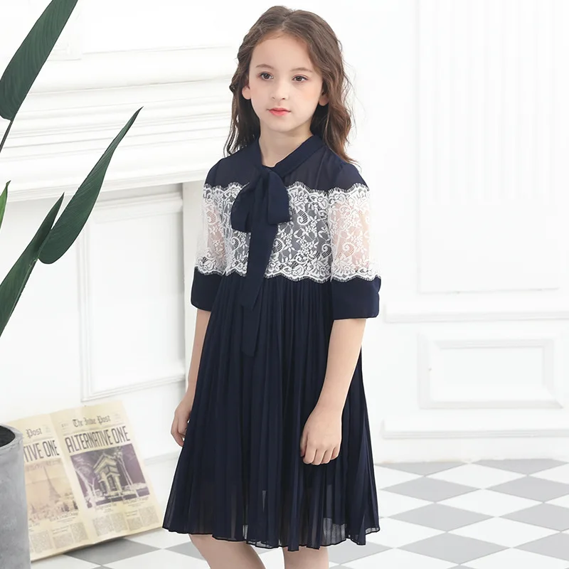 2019 Summer Kids Girls Chiffon Princess For Evening Party Dresses Teenager Children Clothing 5 6 7 8 9 10 11 12 14 16Year | Детская