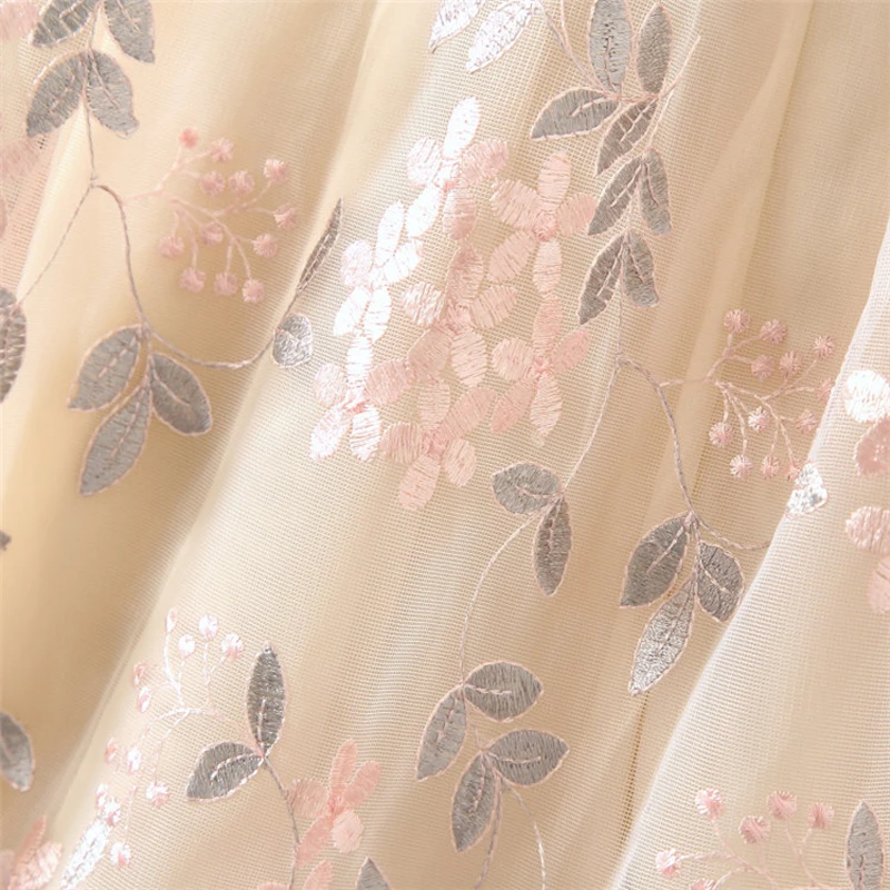 Женская плиссированная юбка средней длины сетчатая трапециевидная с эластичным