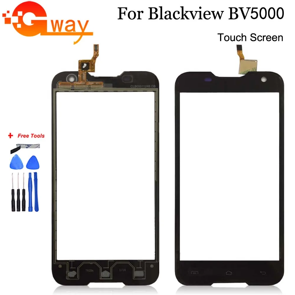 

For Blackview BV5000 Touch Screen Digitizer 100% tested Black Digitizer Glass Touch Panel Replacement Sensor