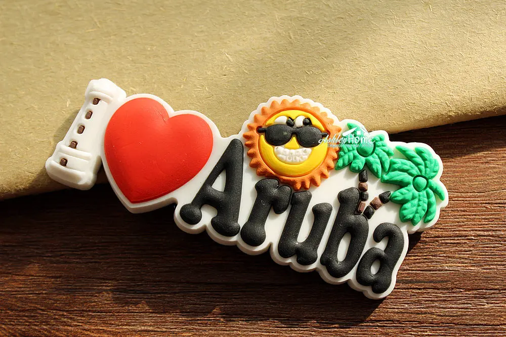 Карибское море туристический сувенир для путешествий декоративный резиновый