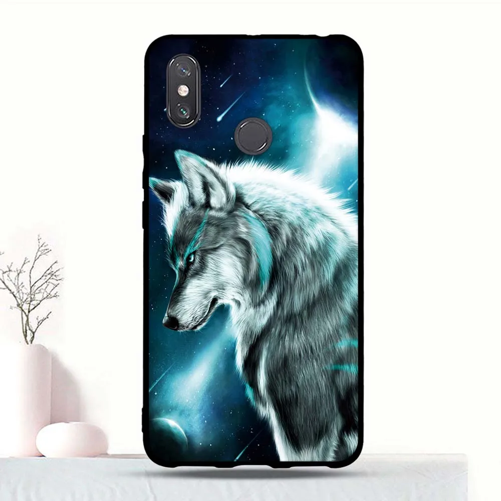 Чехол для Xiaomi Mi Max 3 чехол телефона из тпу 3D Max3 силиконовый стильный узор MiMax