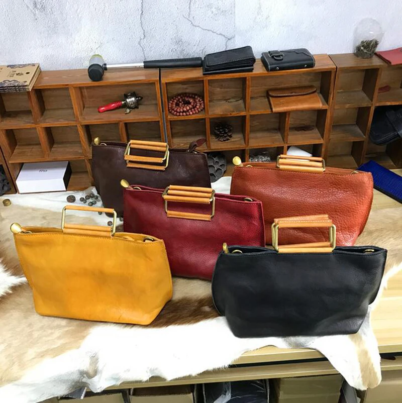 Кожа женщины сумку Винтаж большой Ёмкость дамы Tote ремень из натуральной кожи хозяйственная Сумочка Мода Crossbody сумки на плечо