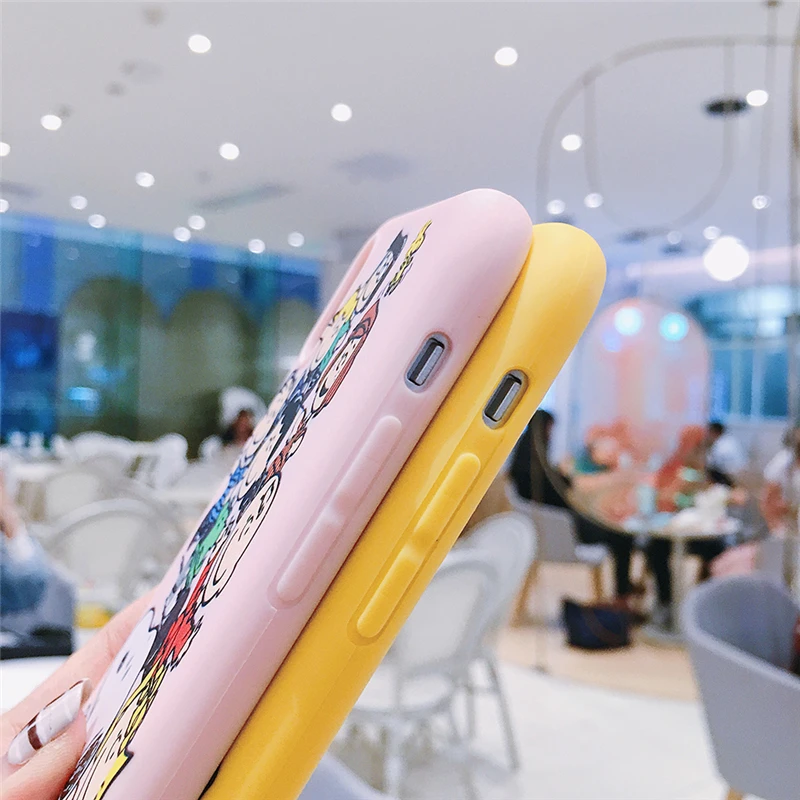 WTSZKL Comic Cartoon Running Snoopy and Small Partner TPU Phone Case for iPhone 6 6S 7 8 Plus X XR XS MAX Soft Silicone |