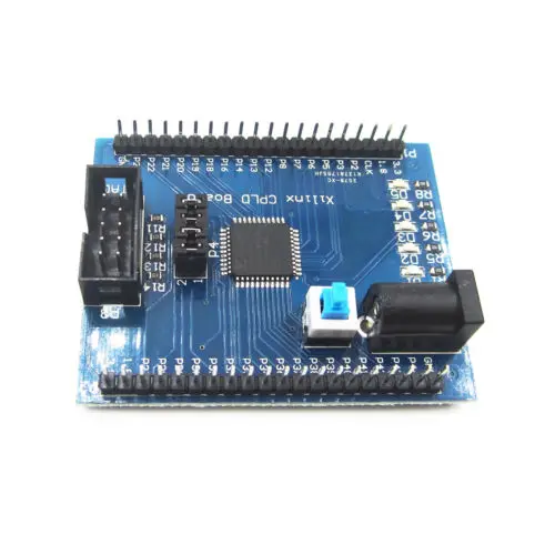 Xilinx XC9572XL AMS CPLD развитие обучение плата тестовая + 4 гр светодиодный|board test|programmable