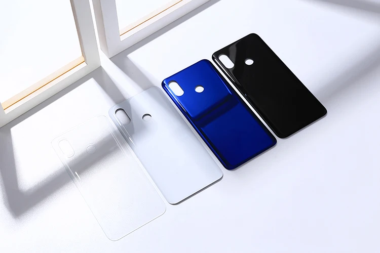 6,2" для Xiaomi Mi 8 стеклянная задняя крышка батарейного отсека задняя крышка корпус дверь для Xiaomi Mi 8 запасные части Инструменты для ремонта