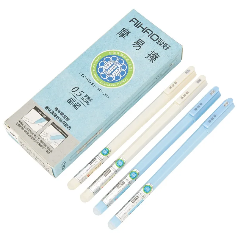 Новое прибытие AIHAO бренд Простой стиль гладкое письмо стираемая ручка Высокое