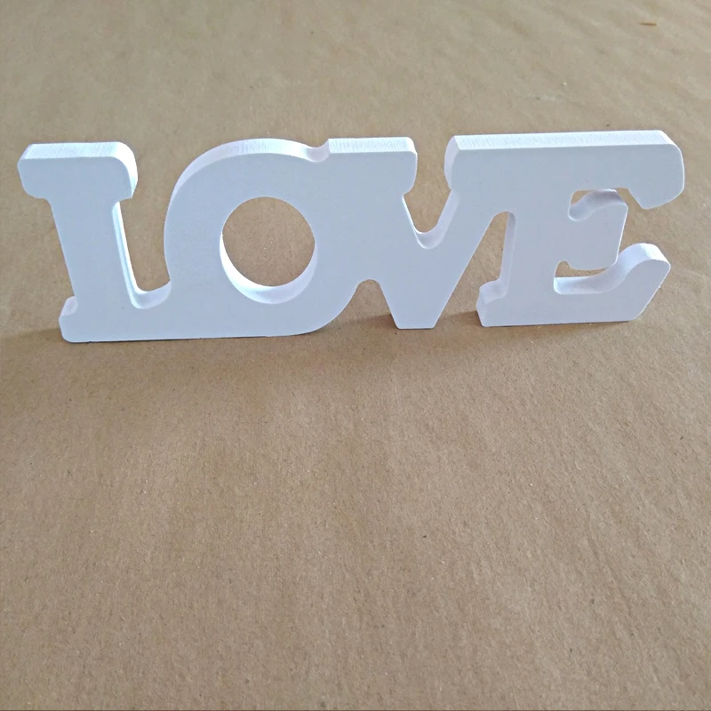 Новые diy деревянные наклейки на стену 3d стикер креативное украшение свадебный подарок любовные буквы Европа домашний декор алфавит